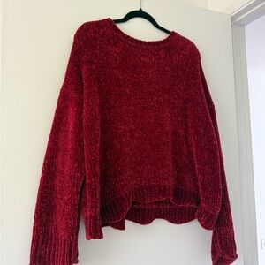 Cozy Red Zara Sweater